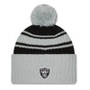 NEW ERA Las Vegas Raiders NFL sport knit bobble hat [grey/black]