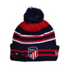 NEW ERA Atletico Madrid knit bobble hat [navy/red]