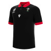 Macron WRU Cotton Poly Polo RWC 2023 – [Black/Red]