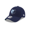 NEW ERA Memphis Grizzlies side patch 9forty adjustable NBA basketball league cap [Navy]