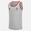 MACRON wales rugby training singlet [grey/red]