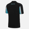 MACRON Glasgow Warriors Rugby Polycotton T-shirt [black/sky]