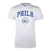 NEW ERA Philadelphia 76ers Team NBA Logo T-Shirt [white]