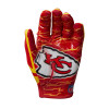 WILSON Kansas City Chiefs NFL stretch fit receivers gloves [adult]