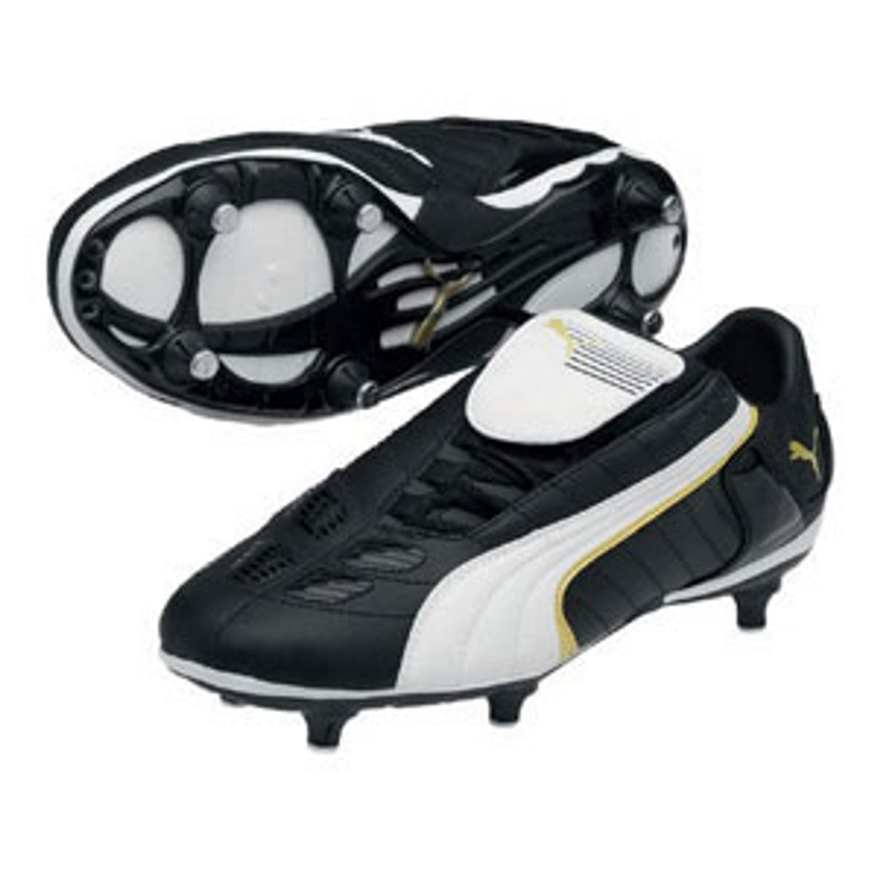 black sg football boots