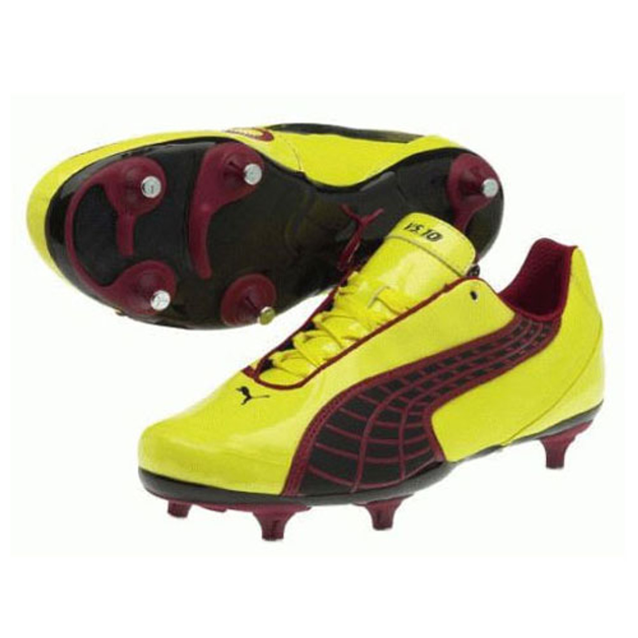 puma rugby boots yellow