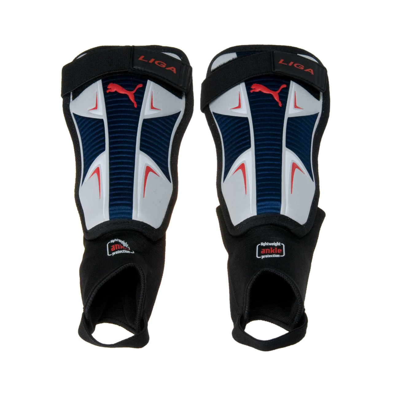 Puma Liga Shin Guards [black/gray/blue]