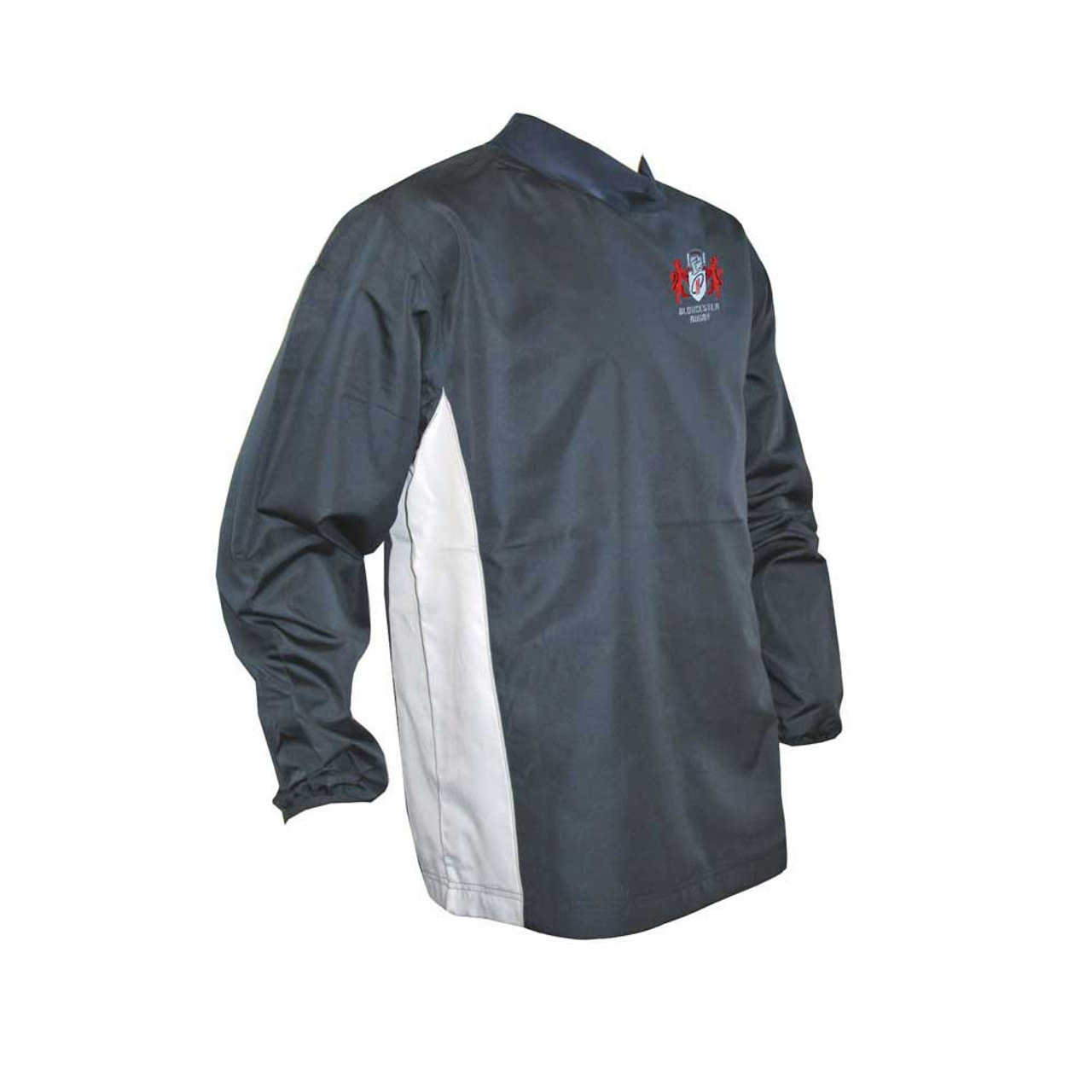 RUGBYTECH gloucester rugby all weather training top [navy/white]