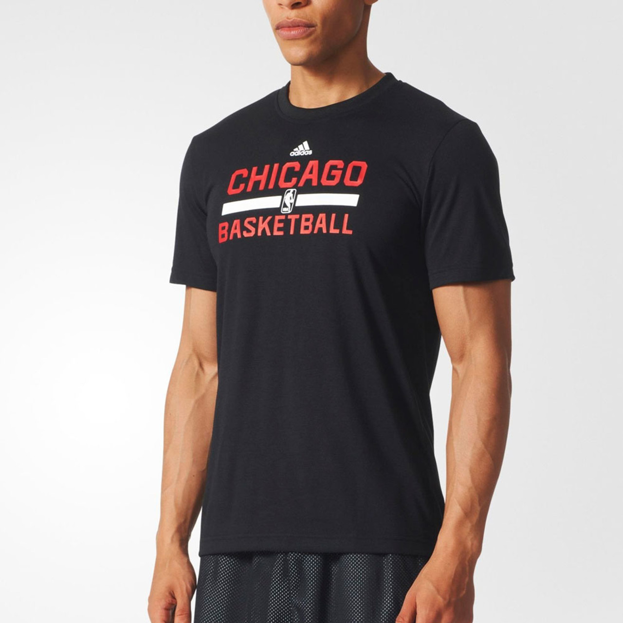 ADIDAS chicago bulls basketball winter game [black]