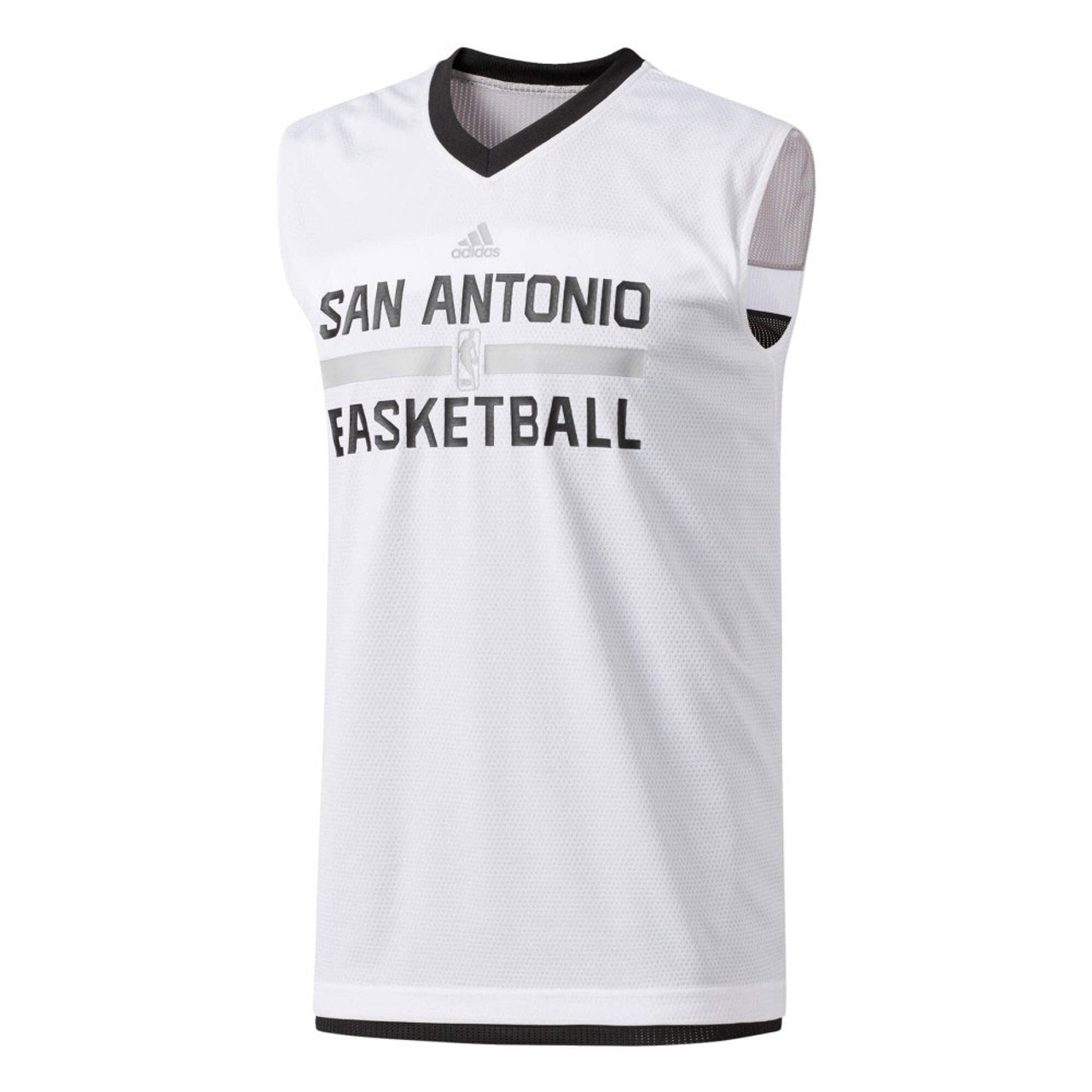 San Antonio Silver Stars WNBA Adidas Basketball Reversible Practice Jersey  Med