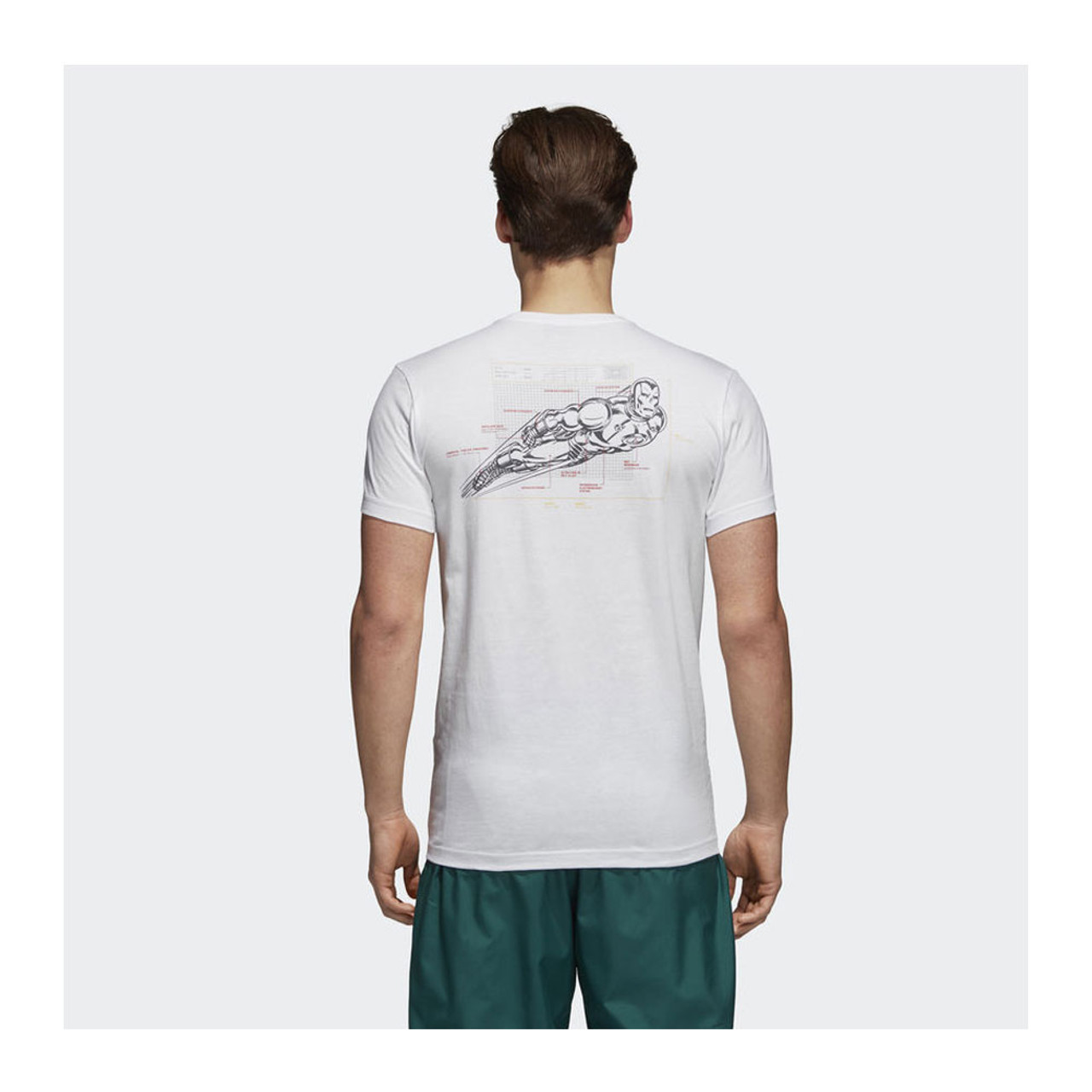 adidas iron man t shirt