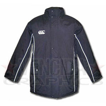 CCC stadium rugby coach's padded jacket [navy]