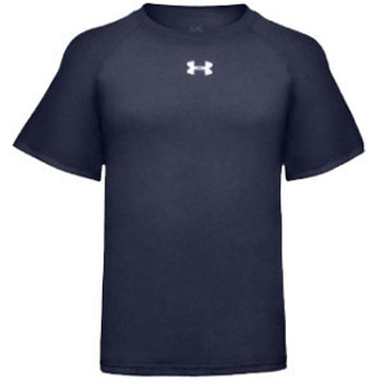 Men's Under Armour Navy Atlanta Braves Novelty Performance Polo