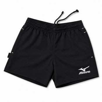 MIZUNO cotton rugby shorts [black]
