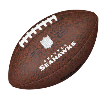 WILSON seattle seahawks NFL official senior composite american football