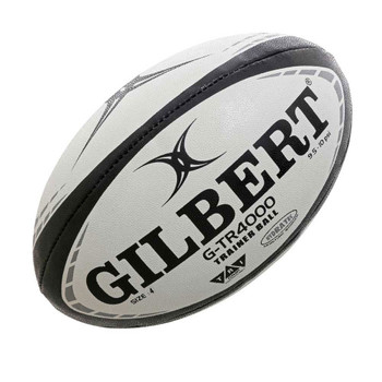 GILBERT G-TR4000 training rugby ball  size 4 [white/black]