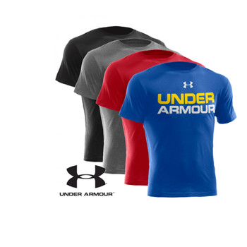 Under Armour Wordmark New T Shirt [black]