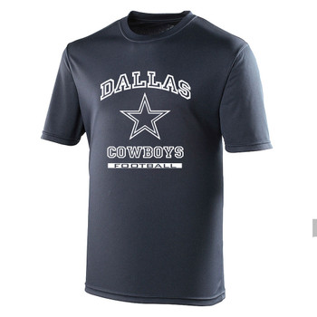 DALLAS COWBOYS american football performance t-shirt [navy]