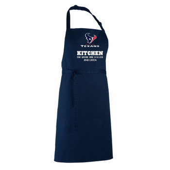 HOUSTON TEXANS chefs kitchen / barbeque apron [navy]
