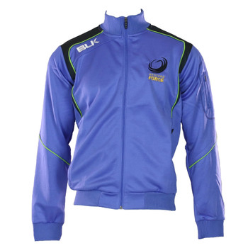 BLK western force rugby players travel jacket