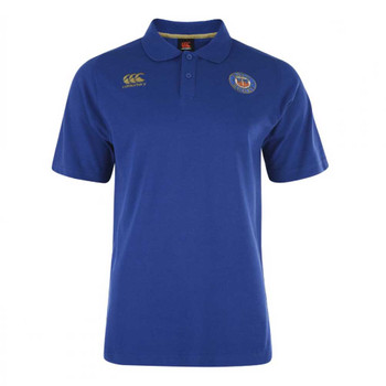 CCC Bath Rugby Cotton Training Polo Shirt [blue]