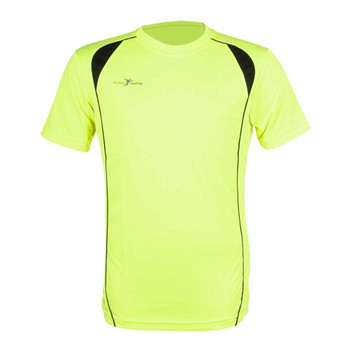 PRECISION short sleeve running t-shirt [flouro]