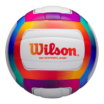 WILSON shoreline outdoor/beach volleyball [white/multi]