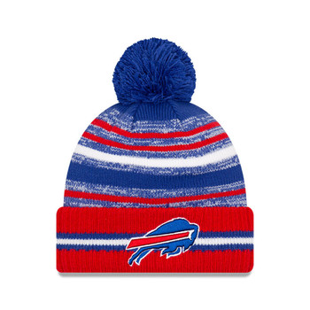NEW ERA Buffalo Bills NFL sideline sport knit bobble hat [blue/red]