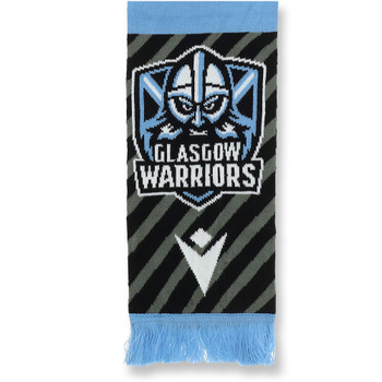 MACRON glasgow warriors rugby double layer scarf [grey/sky]