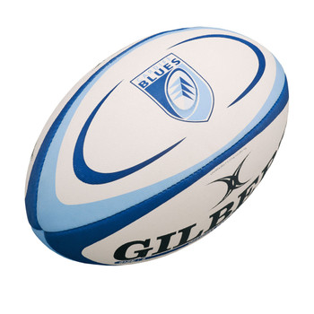 GILBERT Cardiff Blues Replica Rugby Ball size 5 [white/blue]