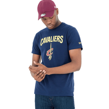 NEW ERA Cleveland Cavaliers team logo t-shirt [Navy]