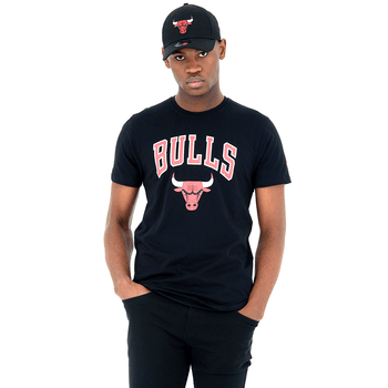 NEW ERA Chicago Bulls team logo t-shirt [black]