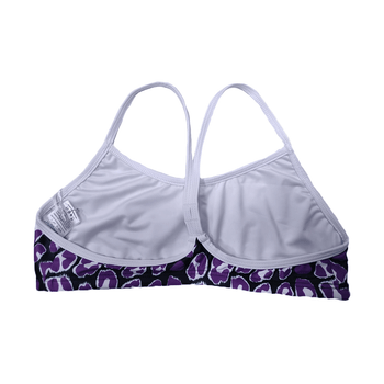 BELSIZE PARK women's budgy smuggler top [purple/black/white]