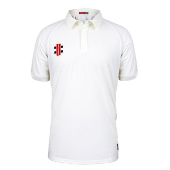 GRAY-NICOLLS matrix V2 cricket short sleeve shirt [cream]