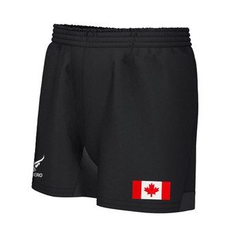 CORBERO canada performance rugby shorts [black]