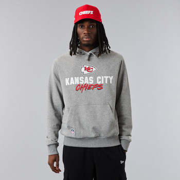 NEW ERA NFL Kansas City Chiefs script hoody [grey]