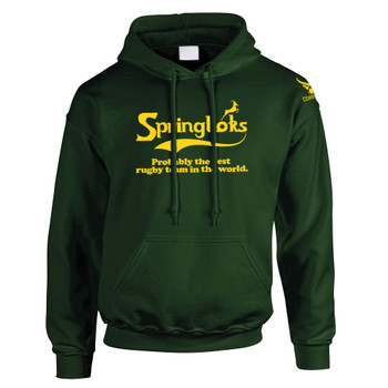 CORBERO springboks 'best rugby team in the world' hooded sweatshirt [forest]