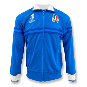 MACRON Italy Rugby World Cup 2023 Full Zip Sweatshirt [blue]