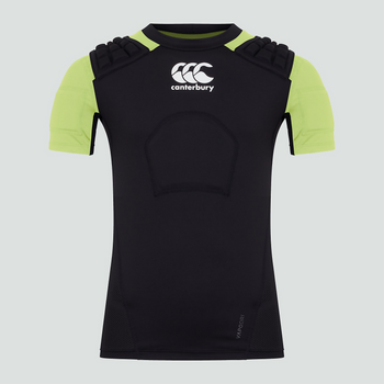 CCC junior rugby pro protection vest [black/green]