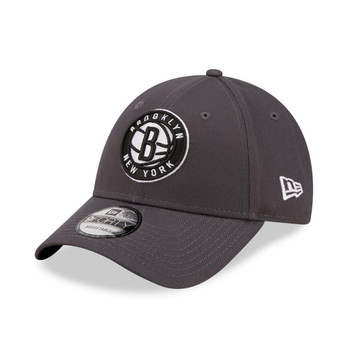 NEW ERA Brooklyn Nets NBA Essential Grey 9FORTY Adjustable Cap [grey]