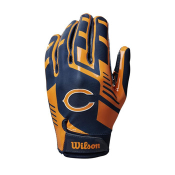 WILSON Chicago Bears NFL stretch fit receivers gloves [adult]