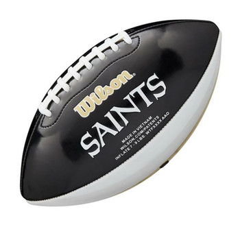 WILSON New Orleans Saints NFL peewee [25cm] debossed american football