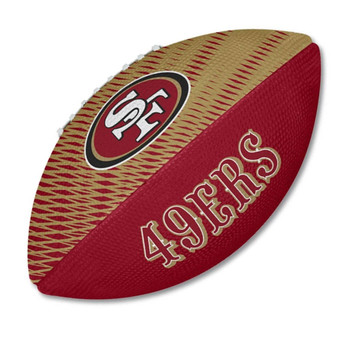 WILSON San Francisco 49ers NFL Junior Team Tailgate Football [red/gold]