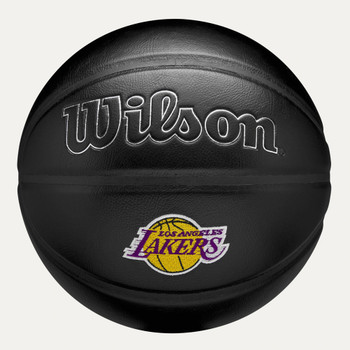 WILSON Los Angeles Lakers NBA team Premier basketball size 7 [black]