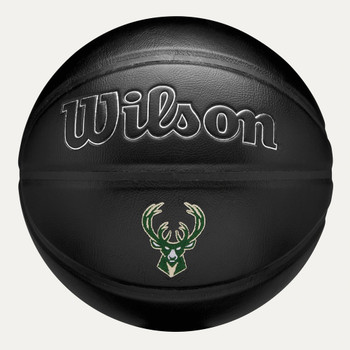 WILSON Milwaukee Bucks NBA team Premier basketball size 7 [black]