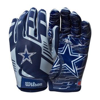 WILSON Dallas Cowboys NFL stretch fit receivers American football gloves [adult]