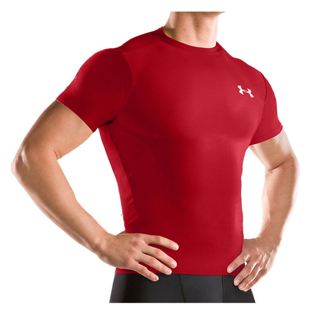 UNDER ARMOUR heatgear full Tee [red]