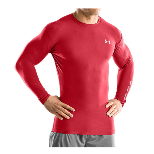 UNDER ARMOUR coldgear compression longsleeve crew II [red]