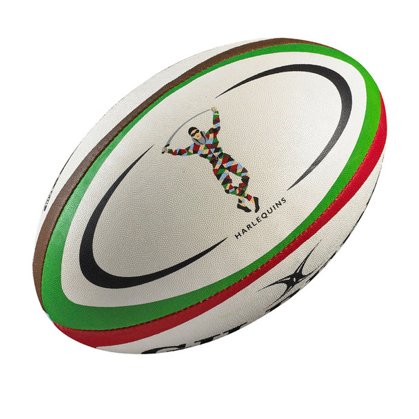GILBERT harlequins midi rugby ball