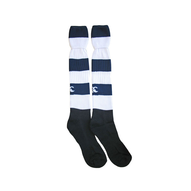 CCC hooped socks junior [navy/white]